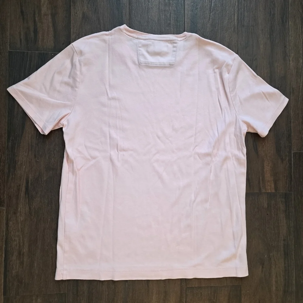 Banana Republic Pink Crew Neck Dress T-Shirt Size Medium